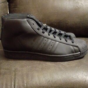adidas Originals Black High-Top Sneakers